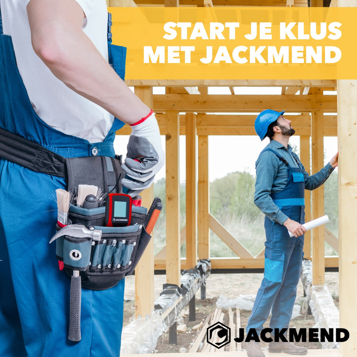 Télémètre laser professionnel JACKMEND avec une portée de 100 mètres